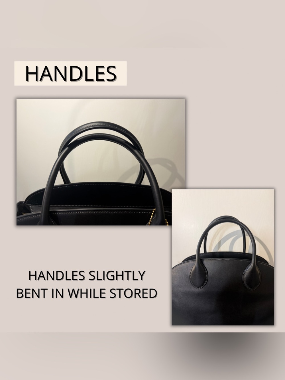 COACH EMPIRE 40 - BLACK W/ INSERT - Picture 6 of 9